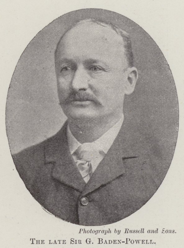 Den afdøde Sir G Baden-Powell af English Photographer