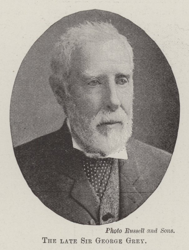 Den afdøde Sir George Gray af English Photographer