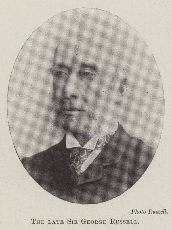 Den afdøde Sir George Russell af English Photographer