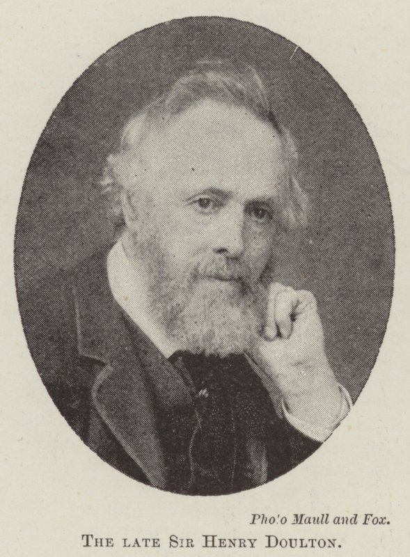 Den afdøde Sir Henry Doulton af English Photographer