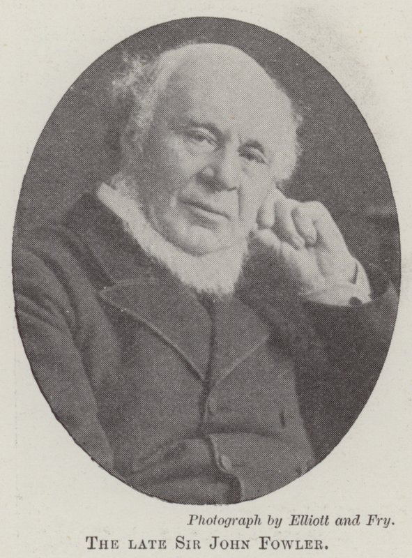 Den afdøde Sir John Fowler af English Photographer