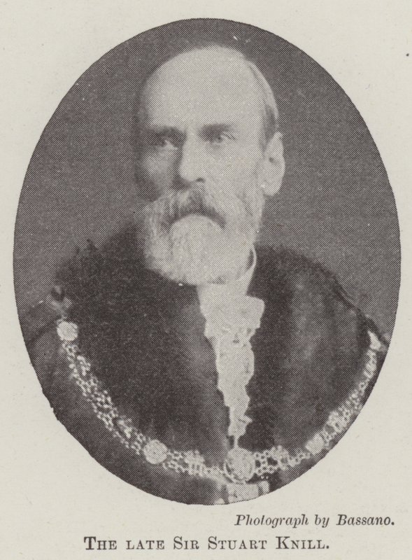 Den afdøde Sir Stuart Knill af English Photographer