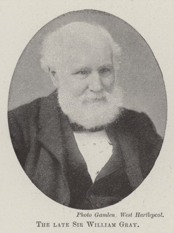 Den afdøde Sir William Gray af English Photographer