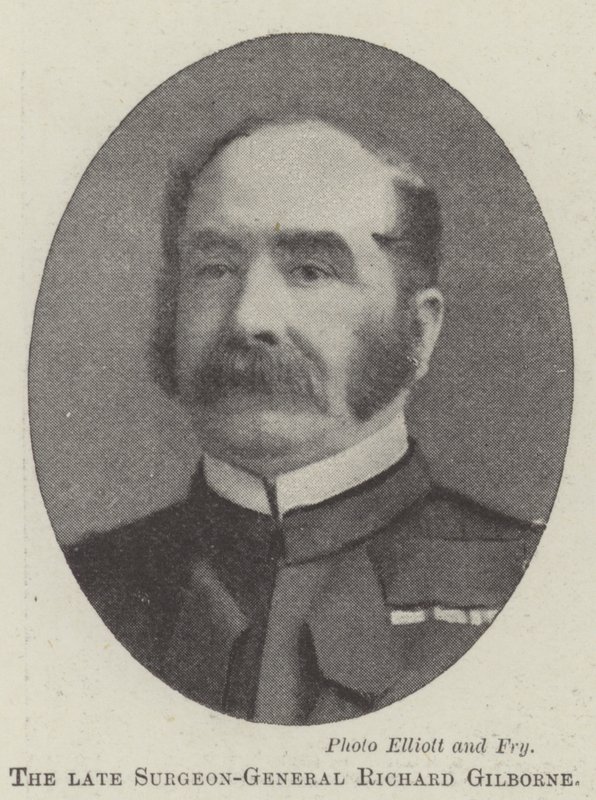 Den afdøde kirurg-general Richard Gilborne af English Photographer