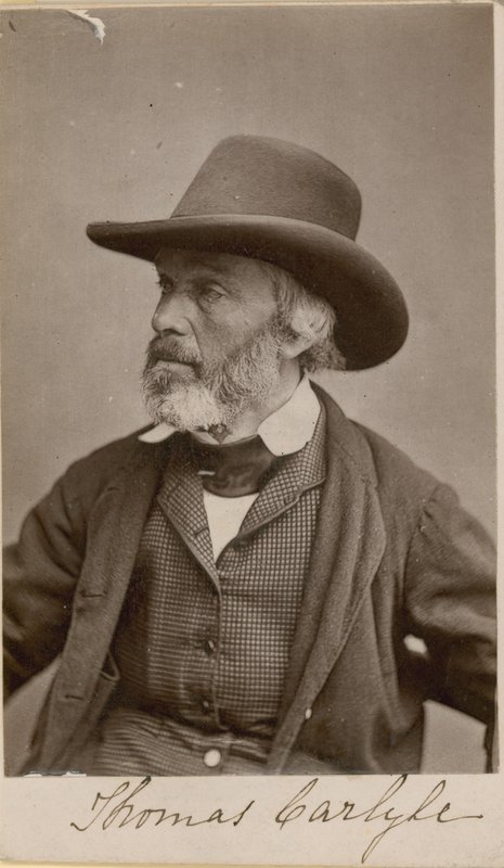 Thomas Carlyle af English Photographer