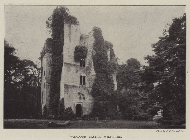 Wardour Castle, Wiltshire af English Photographer