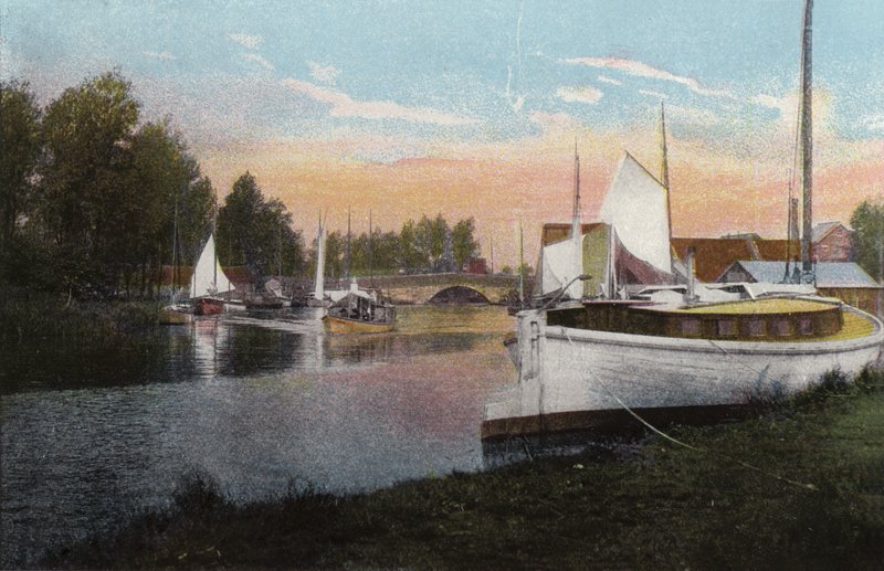 Wroxham Bridge af English Photographer