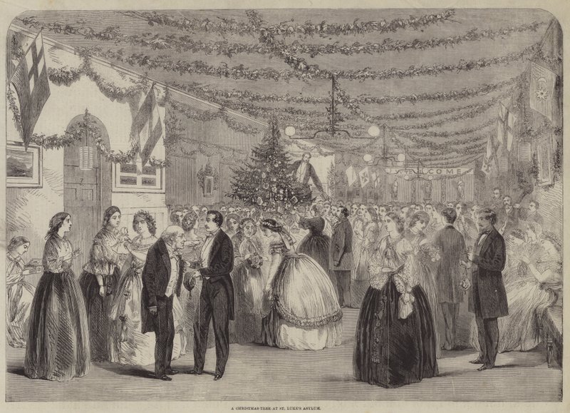 Et juletræ på St Luke