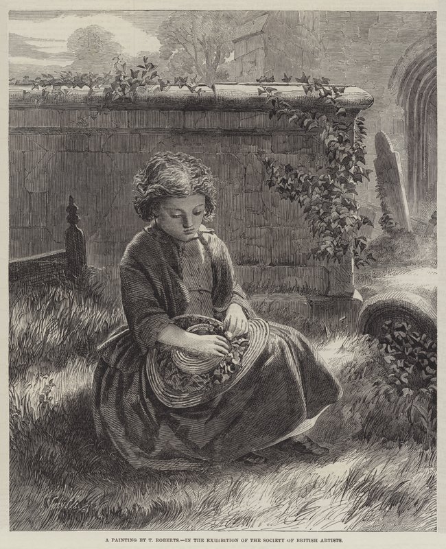 Et maleri af T Roberts (gravering) af English School