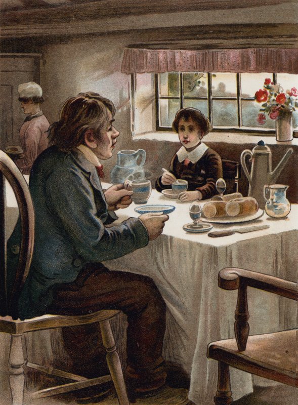 Det var en storslået morgenmad af English School