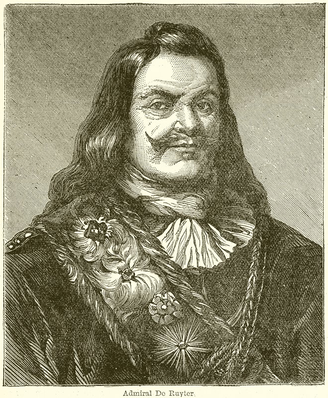 Admiral De Ruyter af English School