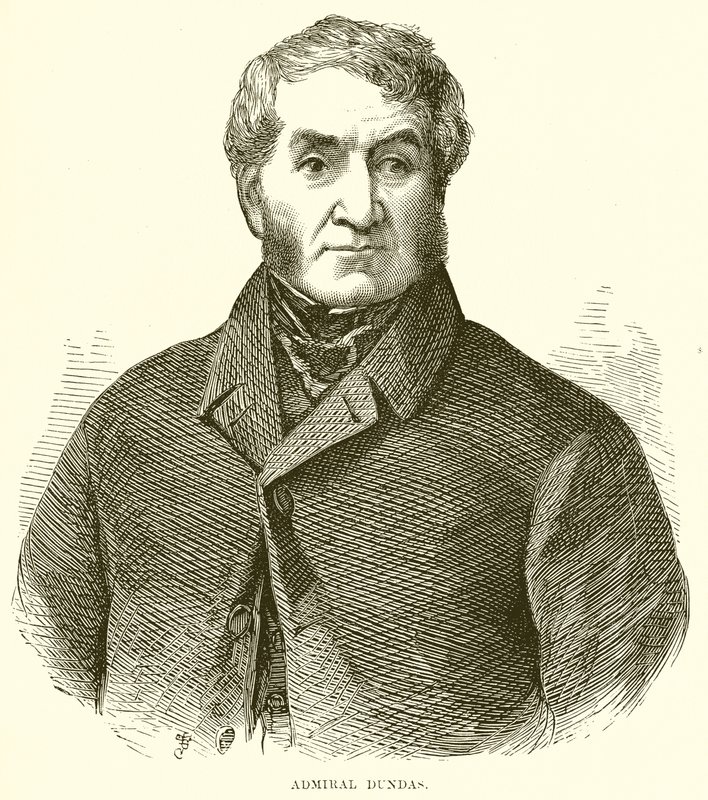 Admiral Dundas af English School