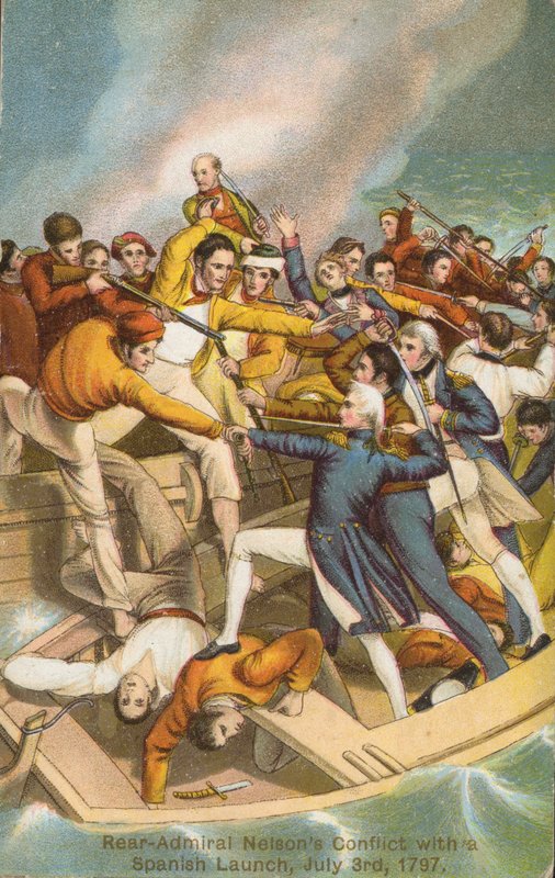 Admiral Lord Nelson af English School