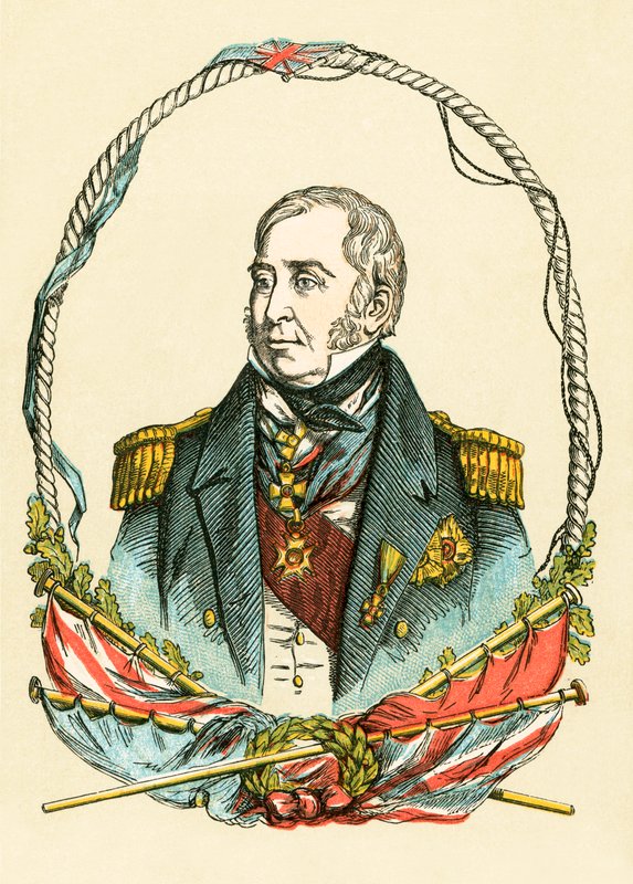 Admiral Sir Charles Napier af English School