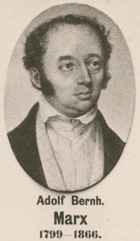 Adolf Bernhard Marx (dybtryk) af English School