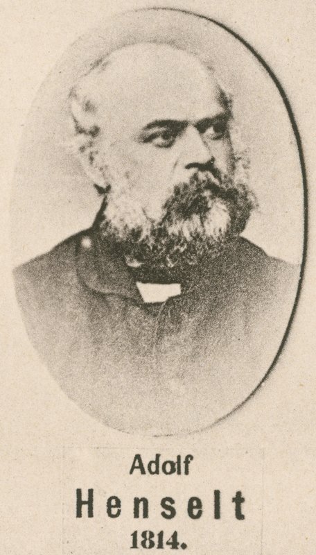 Adolf Henselt (dybtryk) af English School