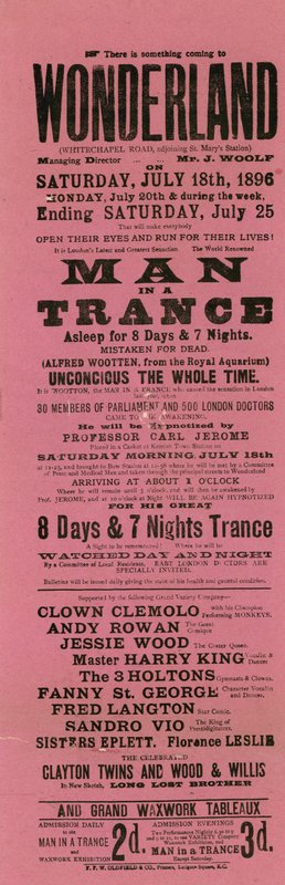 Annonce for Wonderland, Whitechapel Road, London af English School