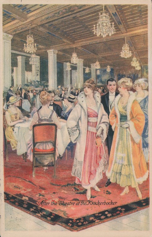 Efter teatret på Knickerbocker af English School