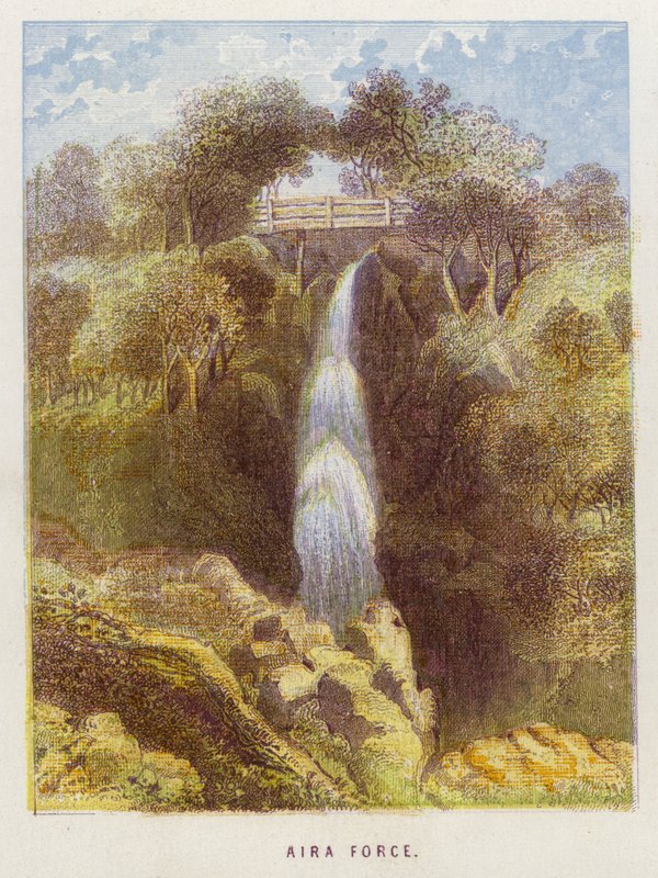 Aira Force (farve litho) af English School