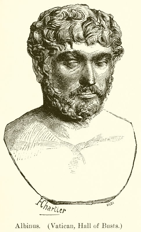 Albinus. (Vatikanet, Hall of Busts) af English School