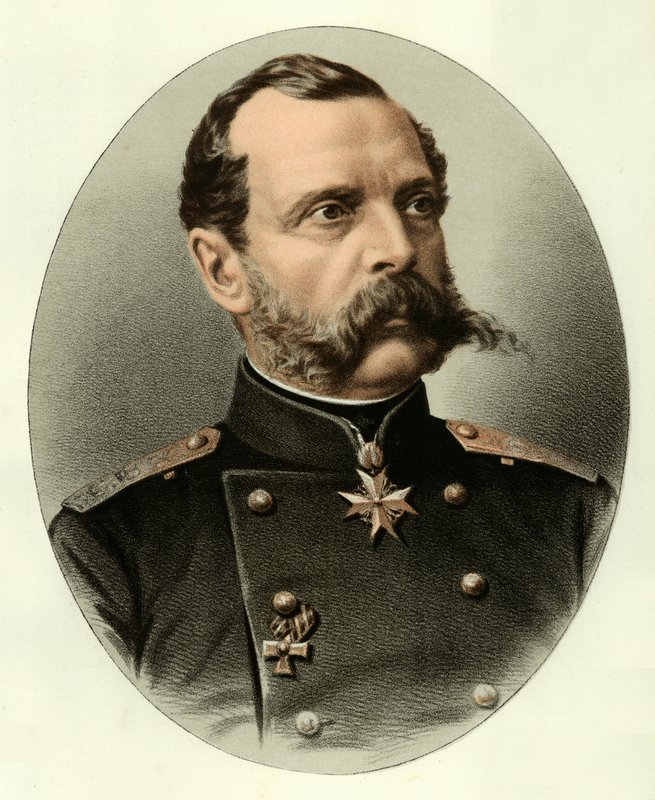 Alexander II, zar af Rusland af English School