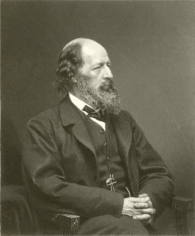 Alfred Tennyson af English School