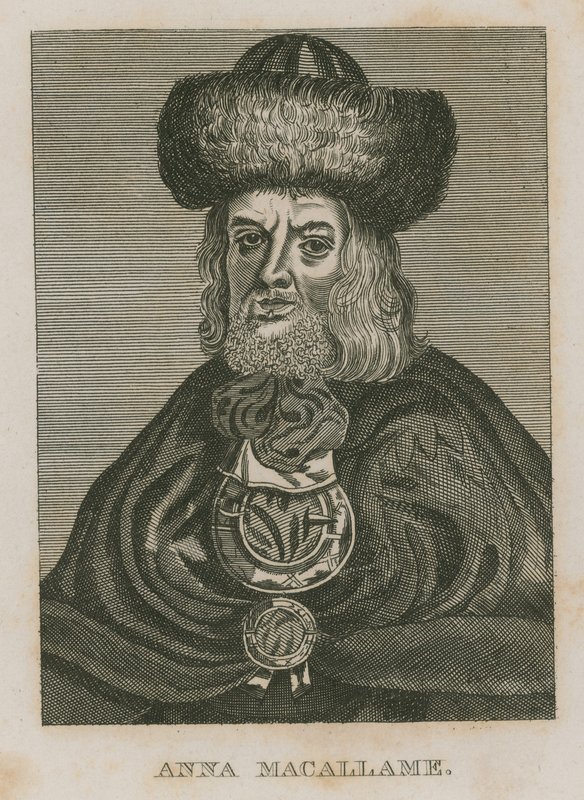 Anna Macallame, skægget dame af English School