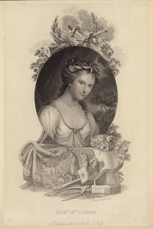 Anne Seymour Damer, af English School