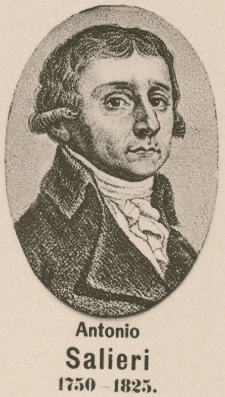 Antonio Salieri (dybtryk) af English School