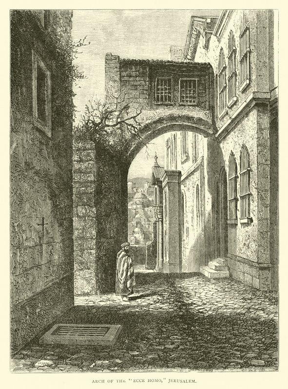 Arch of the Ecce Homo, Jerusalem af English School