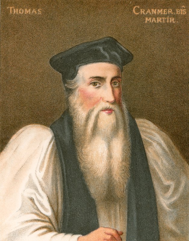 Ærkebiskop Cranmer af English School