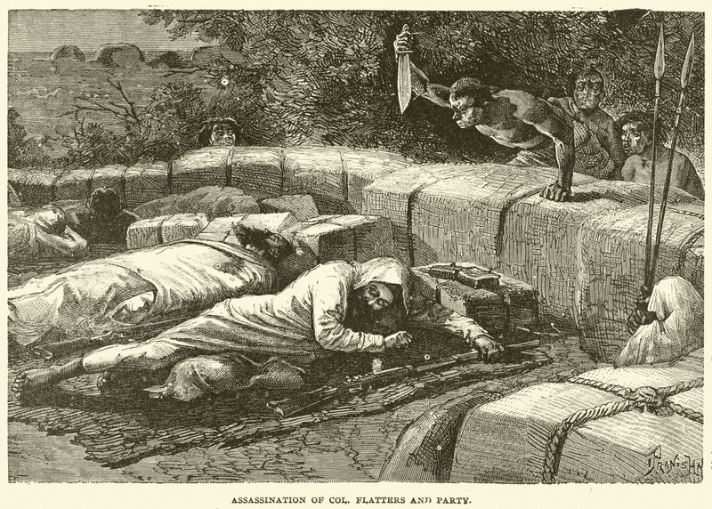 Assassination of Col Flatters and Partydani af English School