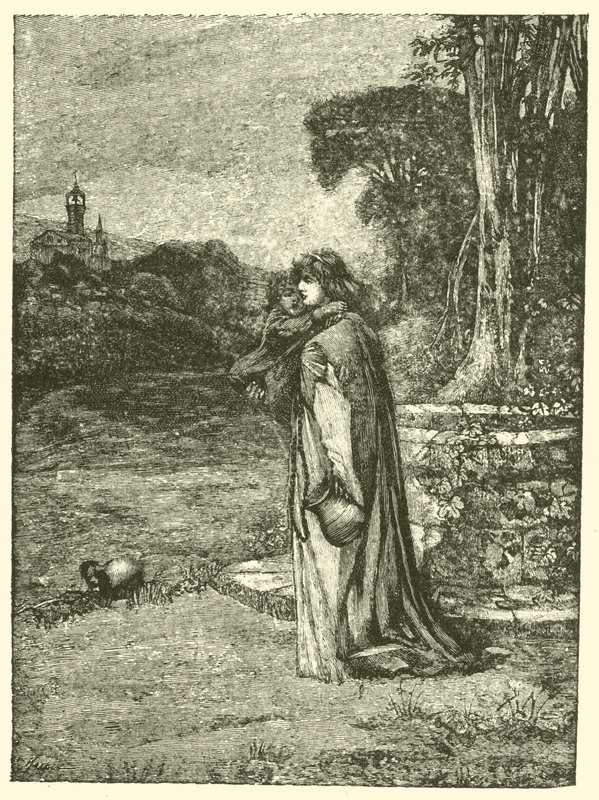 At The Well (gravering) af English School