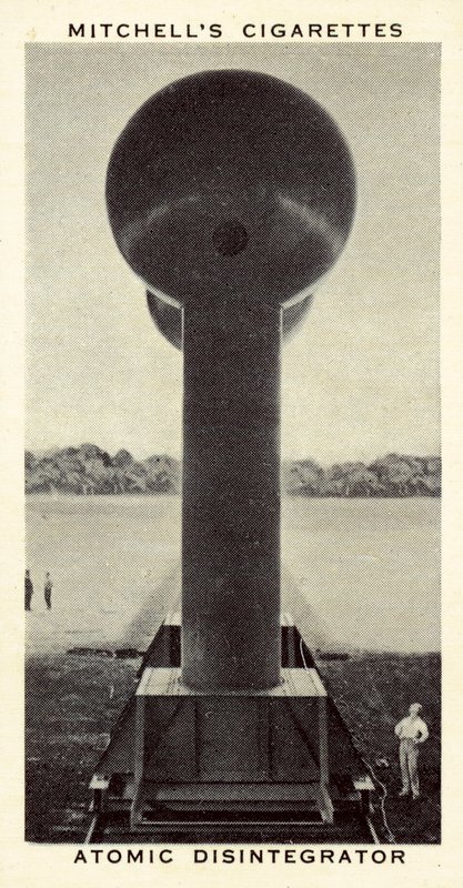Atomisk disintegrator (litho) af English School