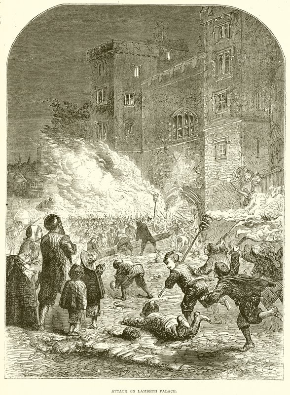 Angreb på Lambeth Palace af English School