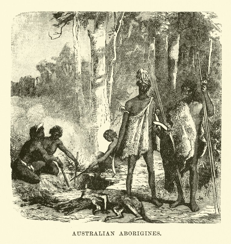 australske aboriginere af English School