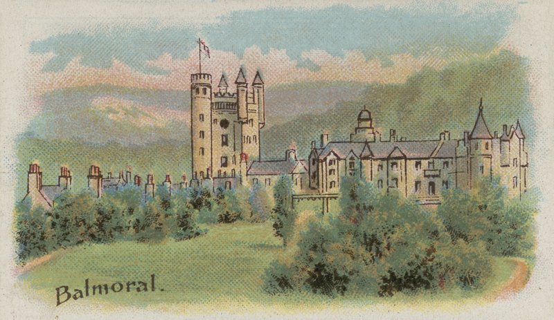 Balmoral Castle, Skotland af English School