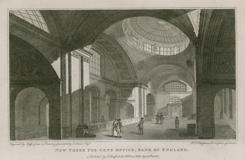 Bank of England, Sir John Soanes Rotunda af English School