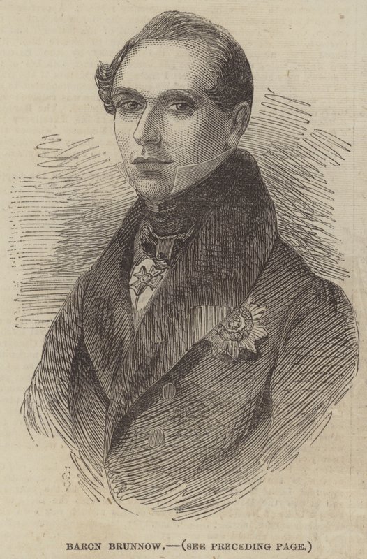 Baron Brunnow (gravering) af English School