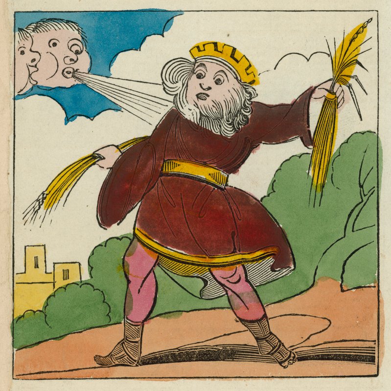 Skønheder af Shakespeare: Kong Lear (koloreret stik) af English School