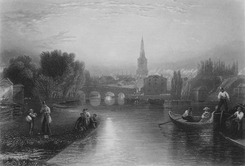 Bedford (gravering) af English School