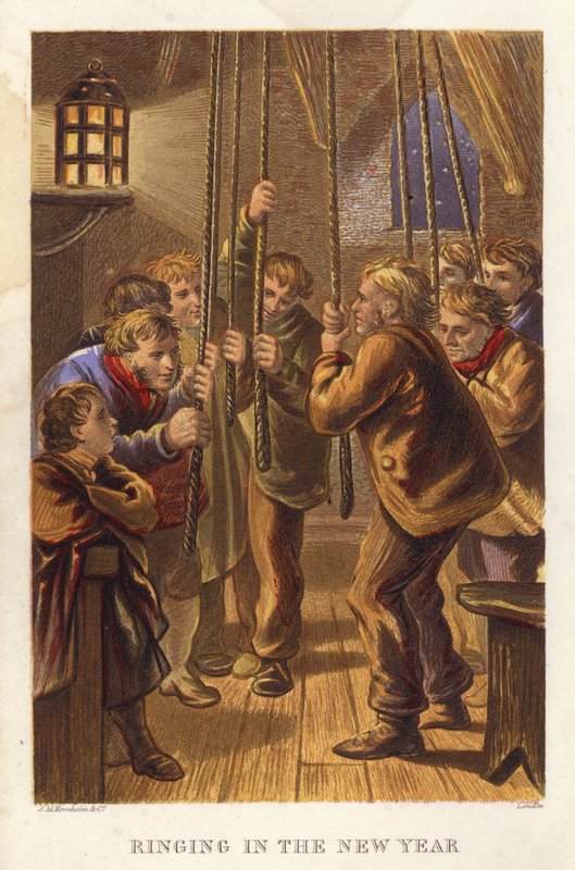 Bell ringers, Ringing In The New Yeardani af English School