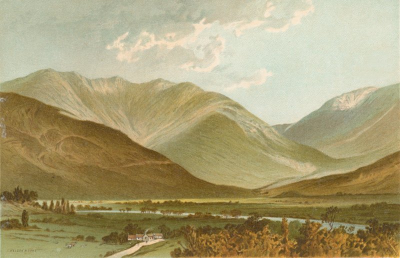Ben Cruachan fra Dalmally af English School