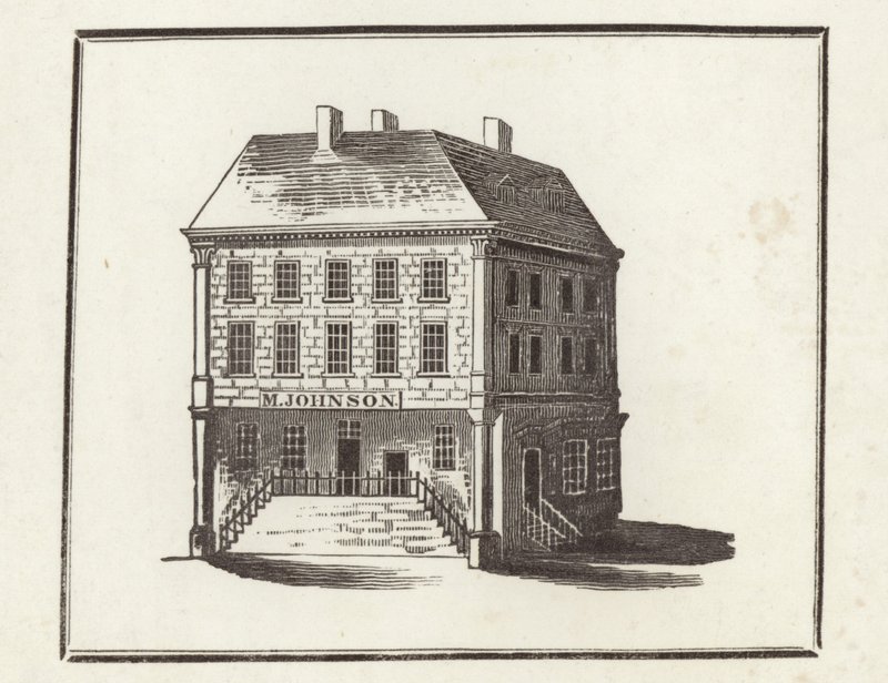 Dr. Johnsons fødested, Litchfield, Staffordshire af English School