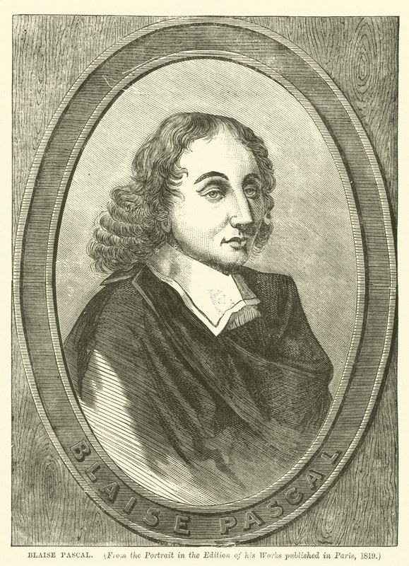 Blaise Pascal (gravering) af English School