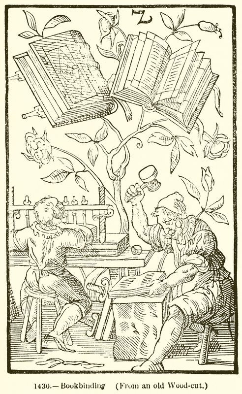 Bogbinding af English School