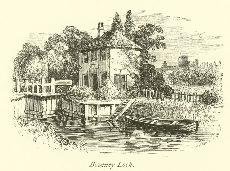 Boveney lås af English School