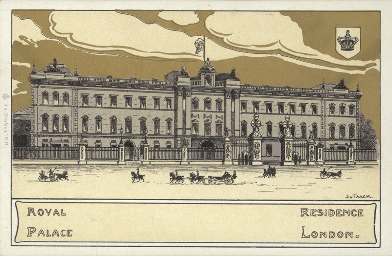 Buckingham Palace af English School