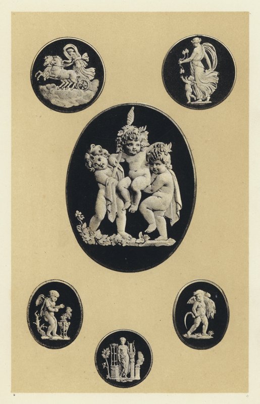Cameos i Old Wedgwood Ware af English School