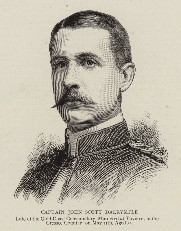 Kaptajn John Scott Dalrymple (gravering) af English School